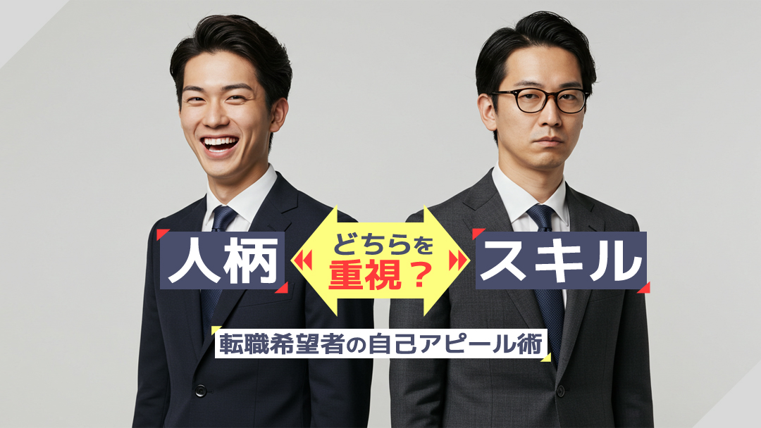 【元採用担当の本音】「人柄」と「スキル」どちらが重視される？転職希望者の自己アピール術