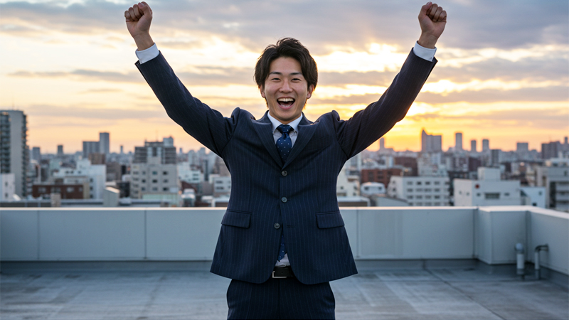 行動から始めた人が「2週間」で内定を手にした話