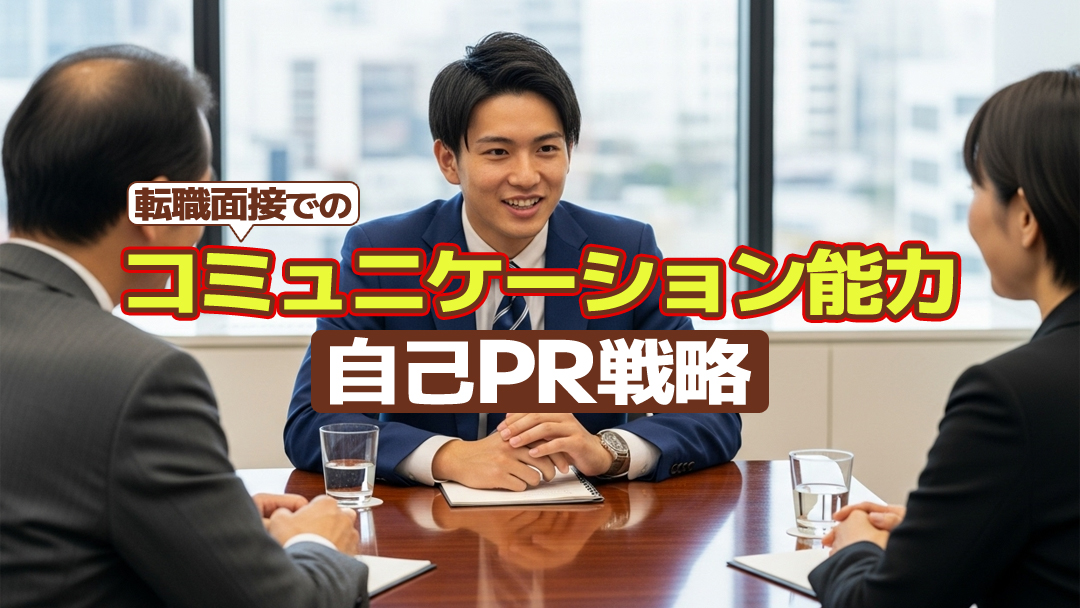 内定率UP！転職面接でのコミュニケーション能力自己PR戦略