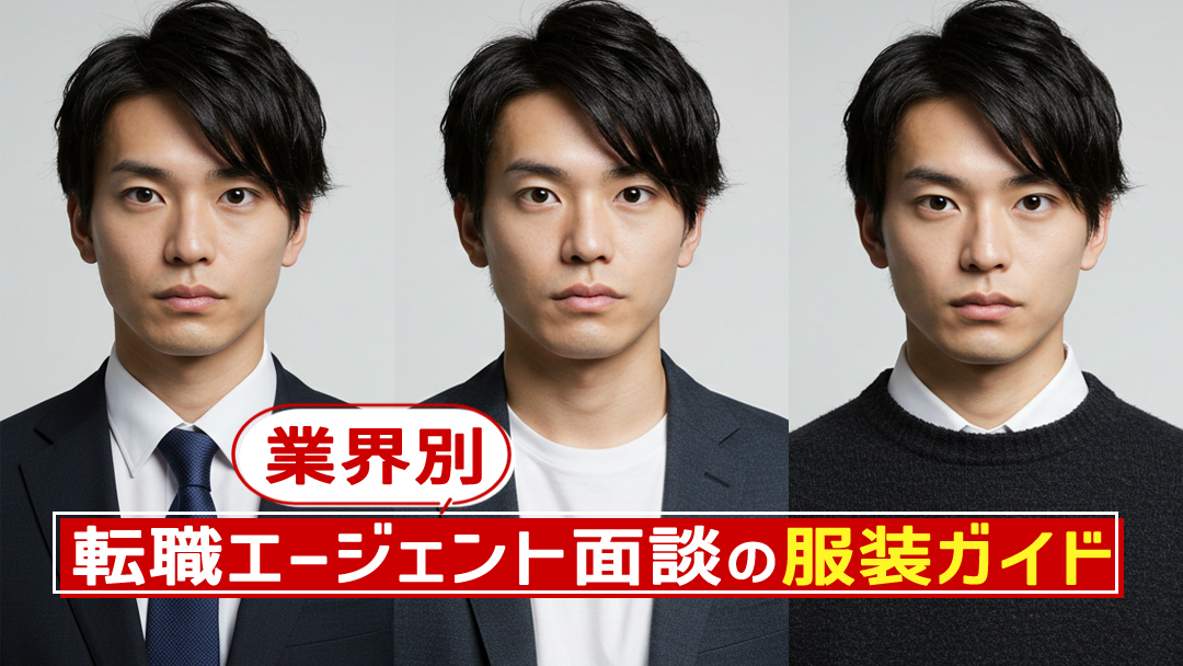 【好印象＆内定率UP】業界別転職エージェント面談の服装ガイド
