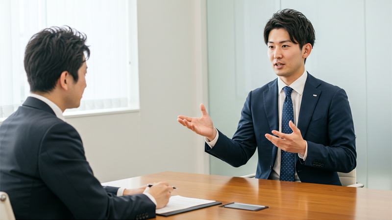面接では「場に応じた印象づくり」が合否を左右する