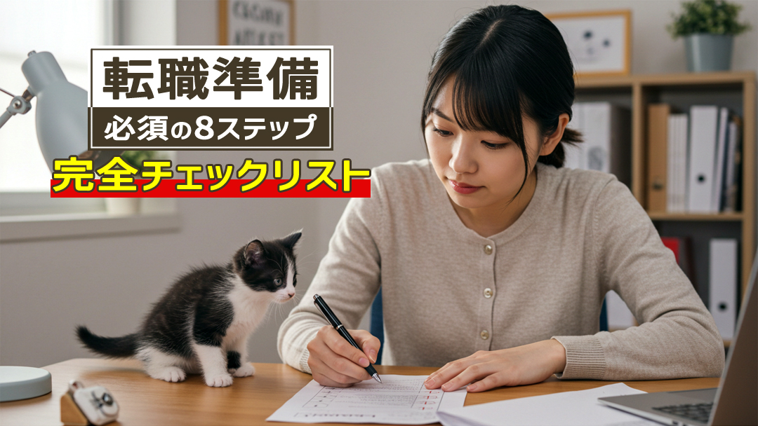 転職準備で必須の8ステップ完全チェックリスト