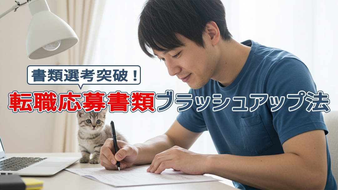 書類選考突破！転職応募書類ブラッシュアップ法