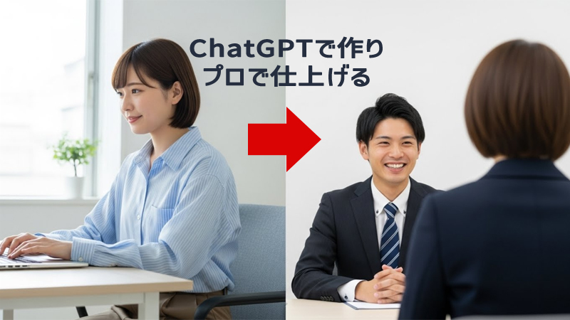 自己分析の壁打ちは「ChatGPTで作り、プロで仕上げる」が正解