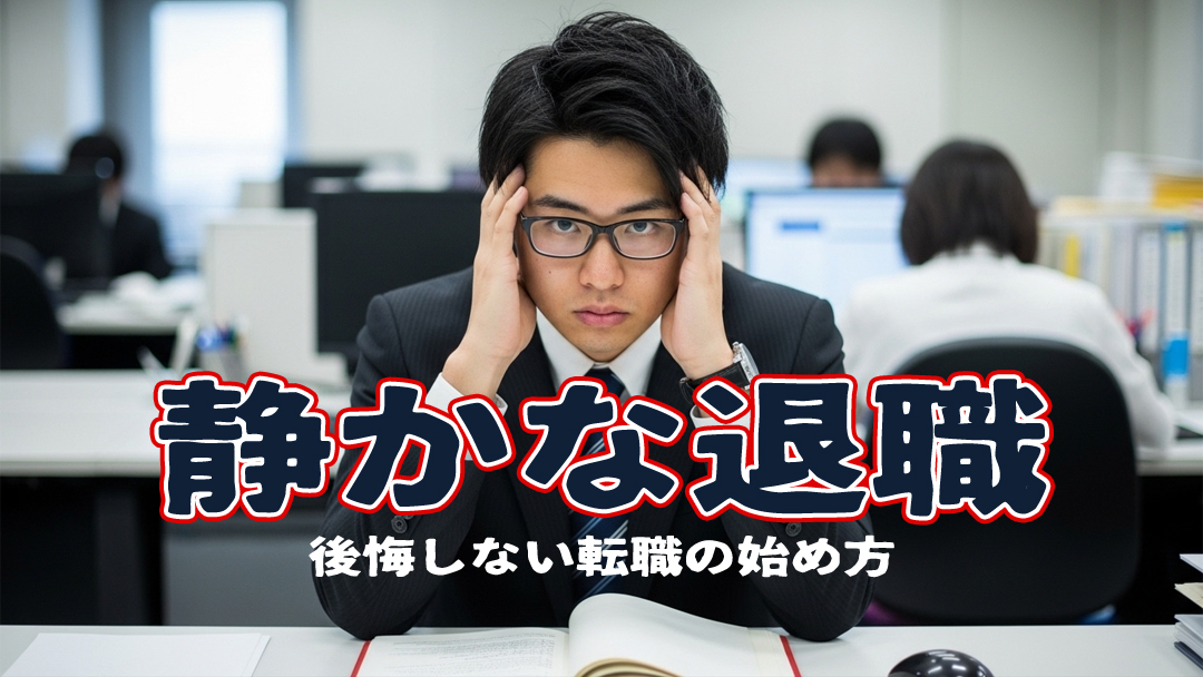 「静かな退職」をしている人へ｜後悔しない転職の始め方
